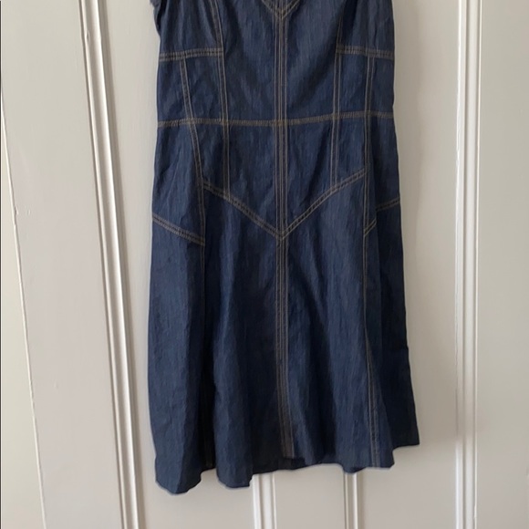bcbg denim dress